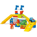 Mega Bloks First Builders Race Car Garage