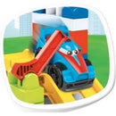 Mega Bloks First Builders Race Car Garage