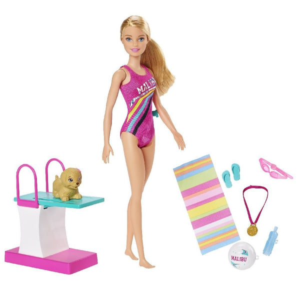 Barbie Dreamhouse Adventures - Barbie zwempop