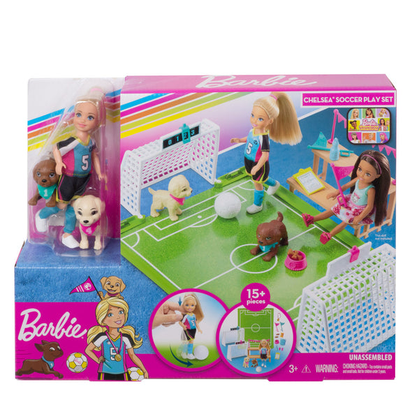 Barbie Chelsea&#039;s Voetbalspeelset