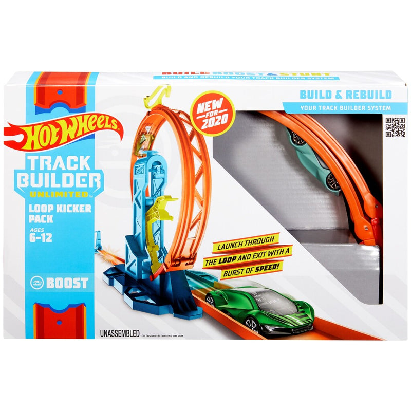 Hot Wheels Track Builder Boost Loopingset
