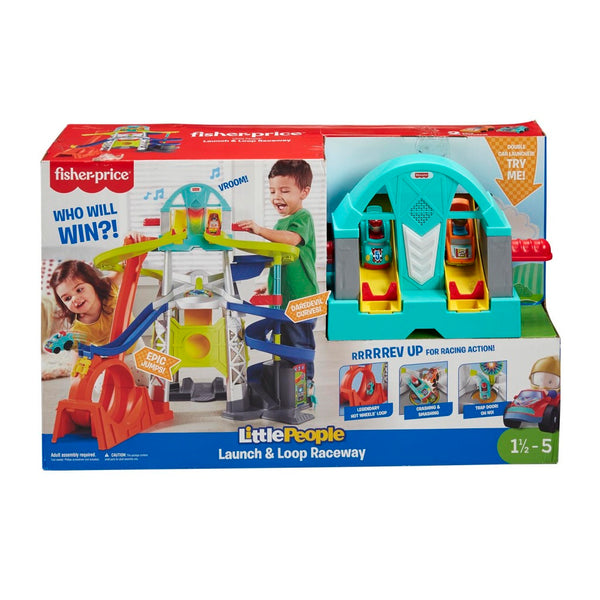 Fisher Price Little People Launch and Loop Racebaan + Licht en Geluid