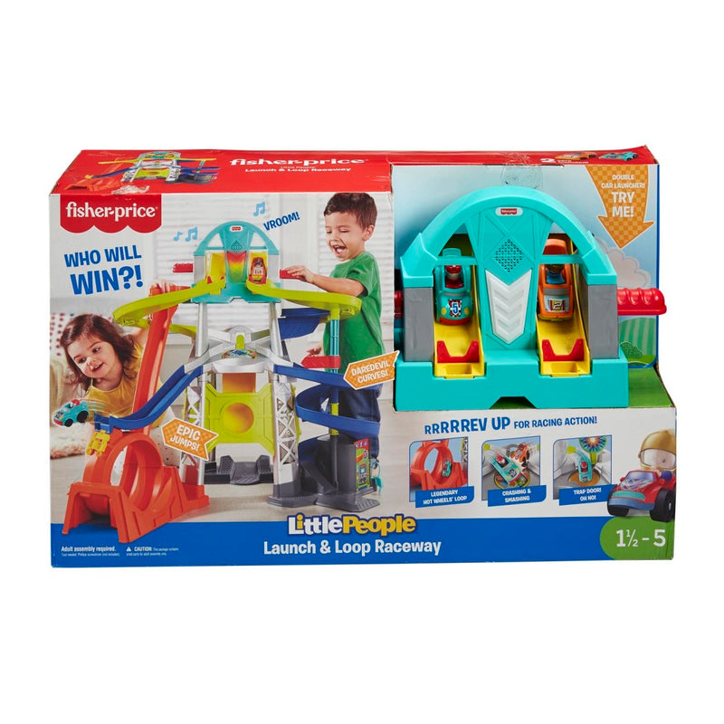 Fisher Price Little People Launch and Loop Racebaan + Licht en Geluid