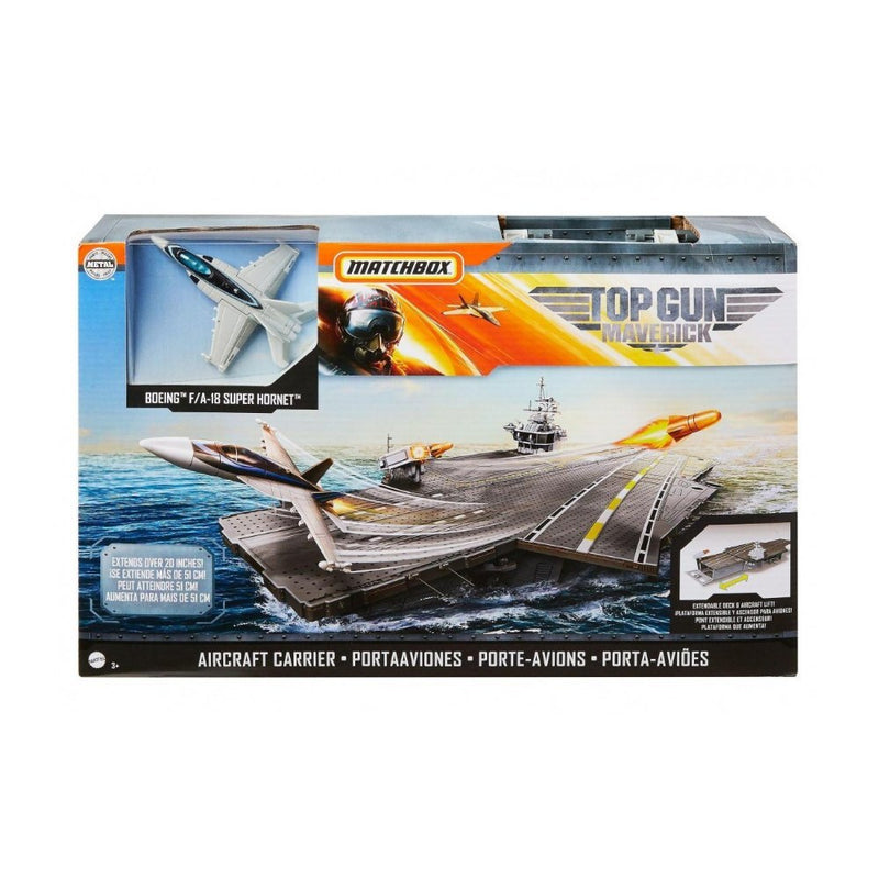 Matchbox Top Gun Maverick Vliegdek Schip Speelset