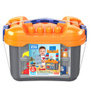 Mega Bloks Werkbank in Opbergdoos