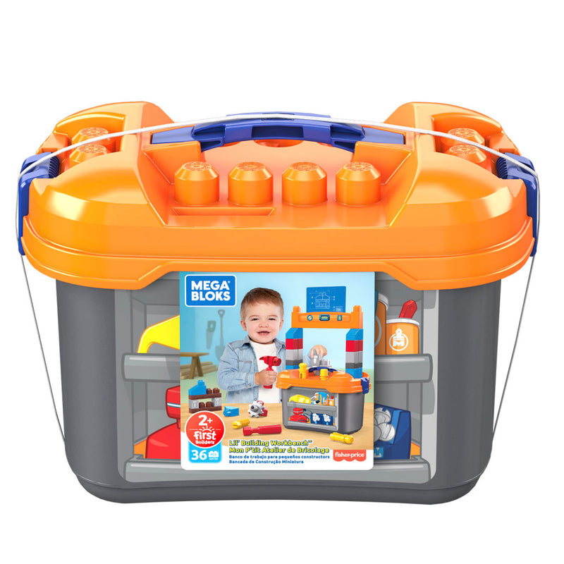 Mega Bloks Werkbank in Opbergdoos
