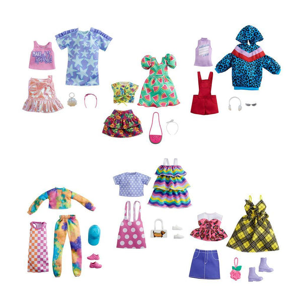 Barbie Fashion 2 Kledingsetjes Assorti