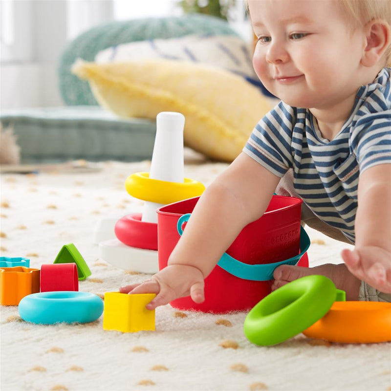 Fisher Price Babys First Blocks and Rock-a-Stack