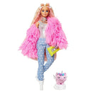 Barbie Extra Fluffy Pink Pop Speelset
