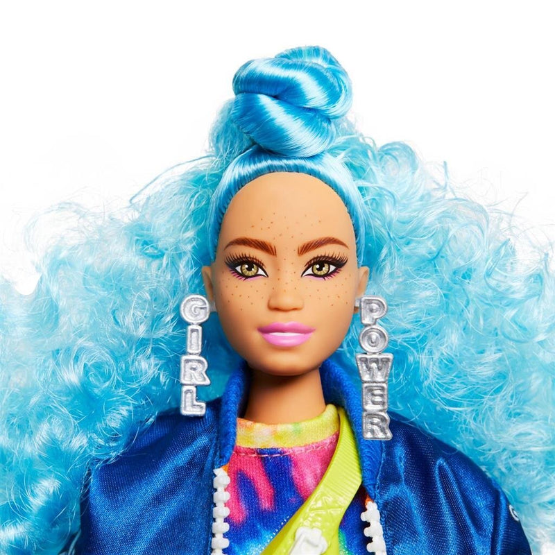 Barbie Extra Pop Blauw Haar