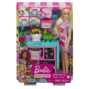 Barbie Bloemist Speelset - Blond Haar