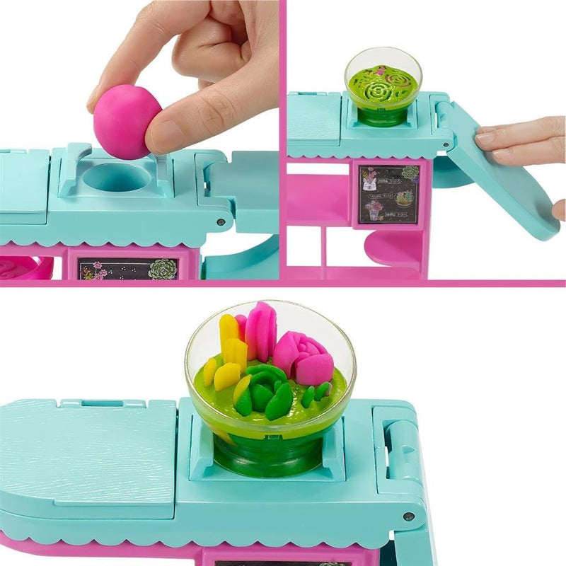 Barbie Bloemist Speelset - Blond Haar