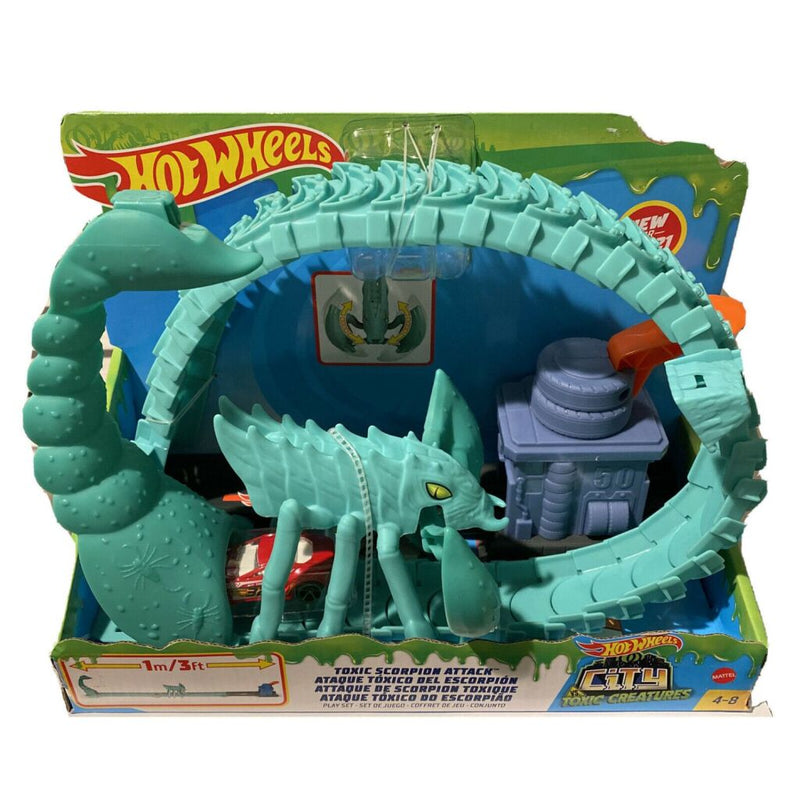 Hot Wheels City Giftige Schorpioen Aanval Speelset