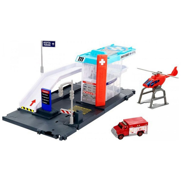 Mattel Matchbox Action Drivers Helikopter Hulpdienst