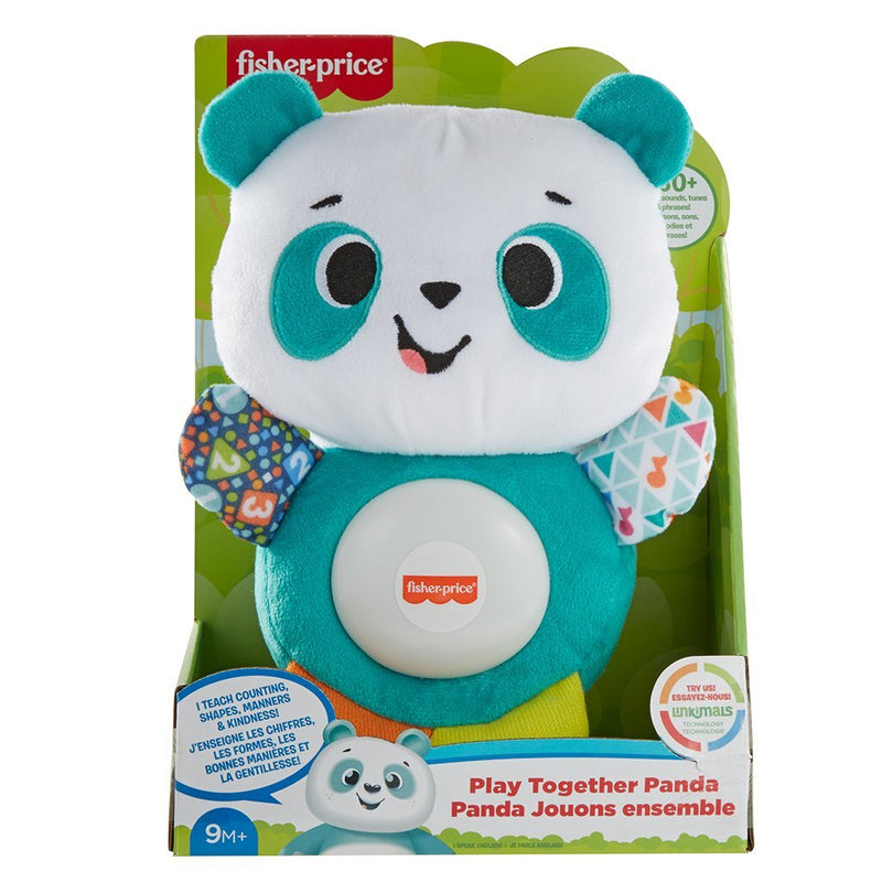 Fisher Price Linkimals Samenspelen Panda Knuffel + Licht en Geluid