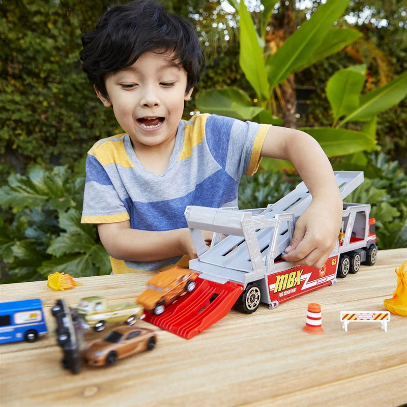 Matchbox Brandweer Transporter