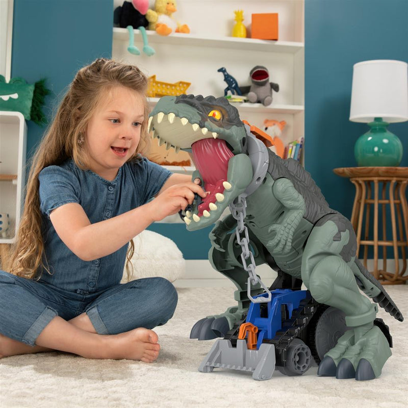 Fisher Price Imaginext Jurassic World Mega Stomp and Rumble Giga Dino + Licht en Geluid