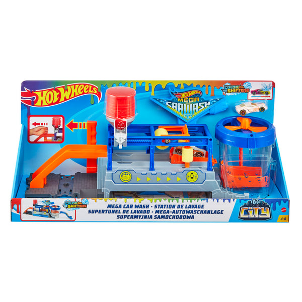 Hot Wheels Mega Car Wash Speelset