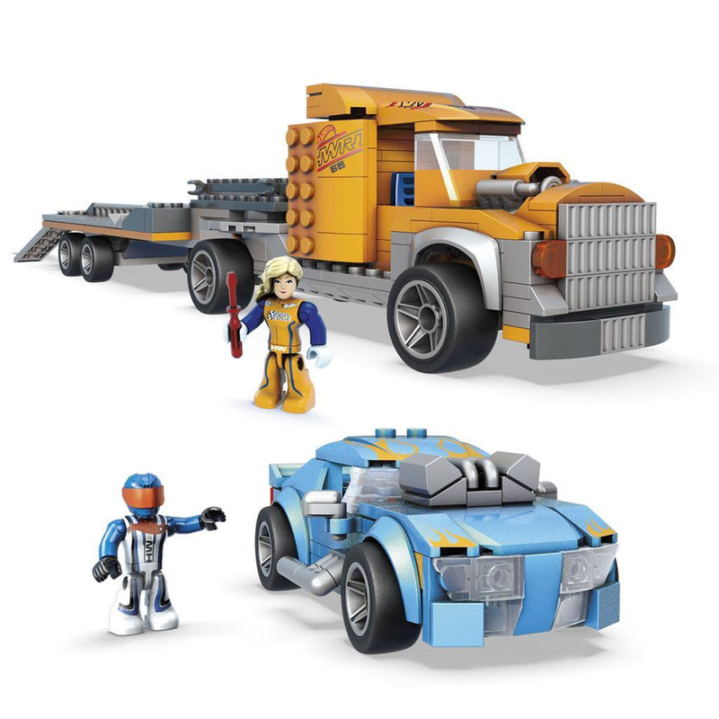 Mega Bloks Hot Wheels Twinduction Hauler Bouwset