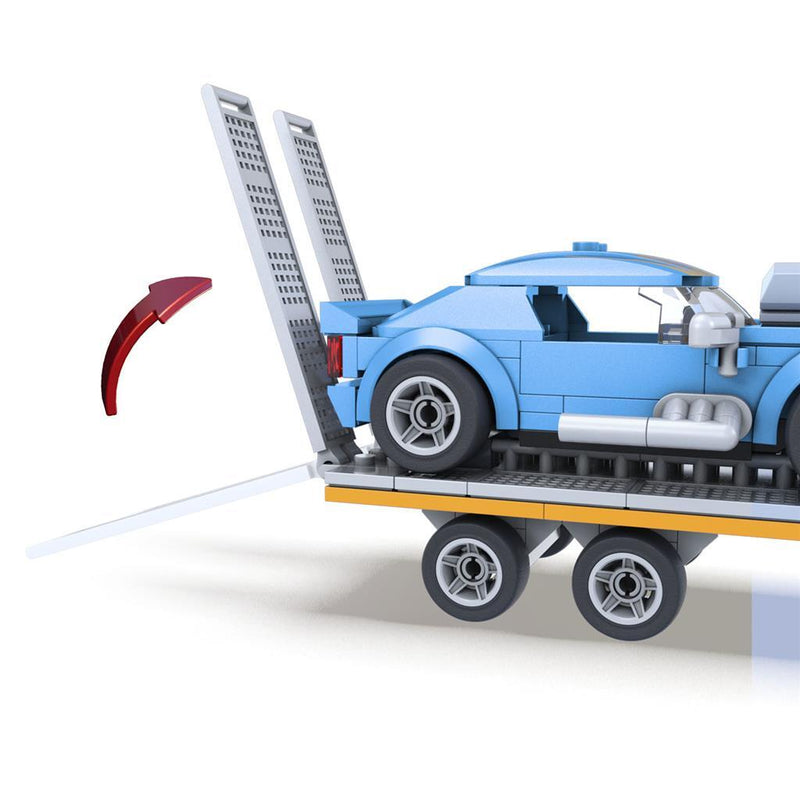 Mega Bloks Hot Wheels Twinduction Hauler Bouwset