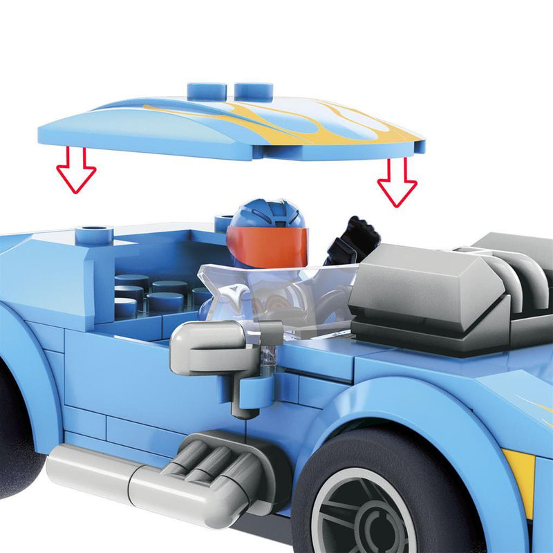 Mega Bloks Hot Wheels Twinduction Hauler Bouwset