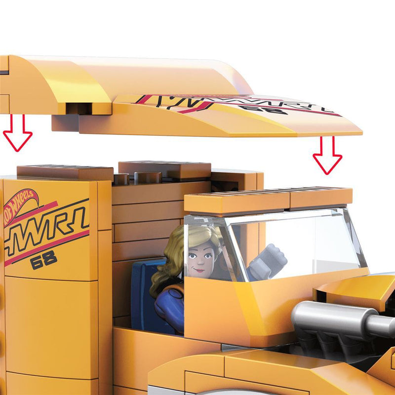 Mega Bloks Hot Wheels Twinduction Hauler Bouwset