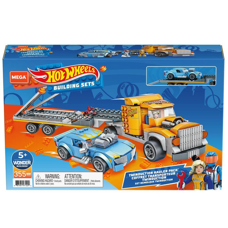 Mega Bloks Hot Wheels Twinduction Hauler Bouwset