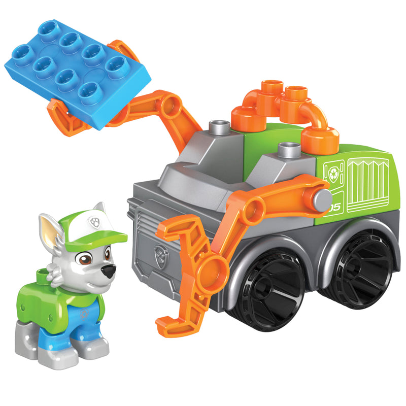 Mega Bloks Paw Patrol The Movie Rocky&rsquo;s Recycle Voertuig