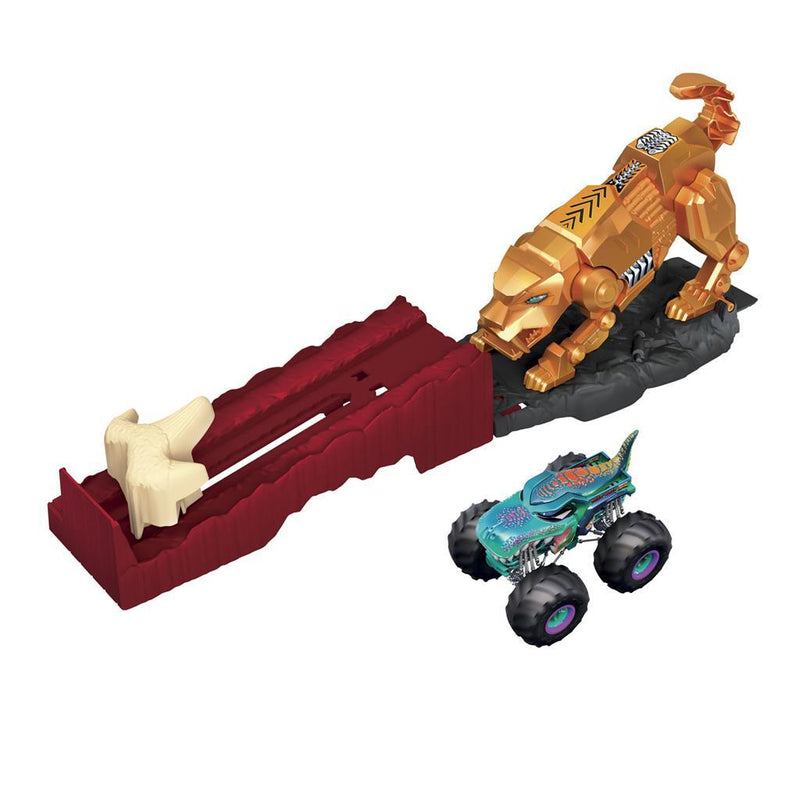 Hot Wheels Monstertruck Sabertooth Showdown Speelset