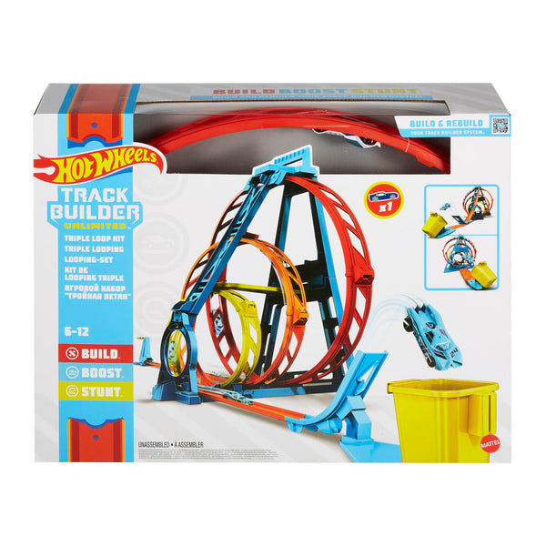 Hot Wheels Track Builder Triple Loop Kit