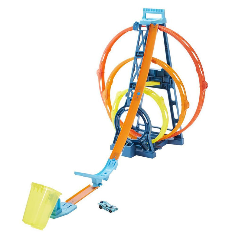 Hot Wheels Track Builder Triple Loop Kit