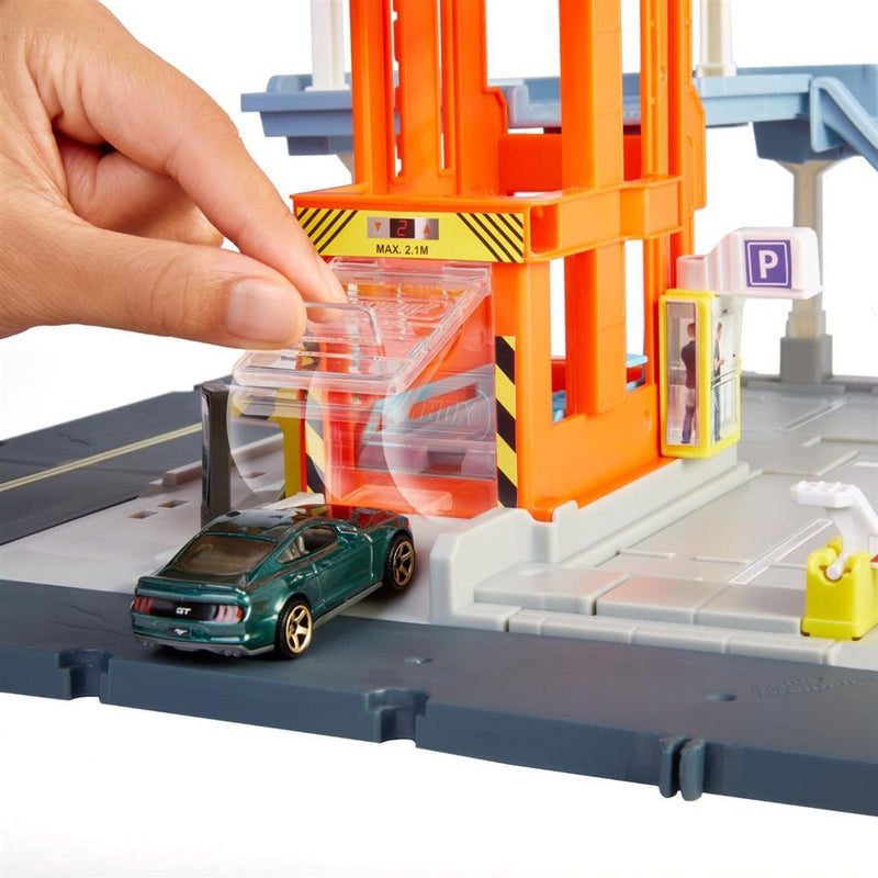 Matchbox Action Drivers Garage + Licht en Geluid