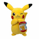 Pokémon Knuffel Pluche - Pikachu Knipoog, 20cm
