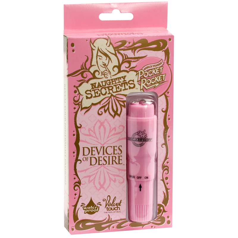 Naughty Secrets - Apparaten van Verlangen - Pocket Rocket - Roze
