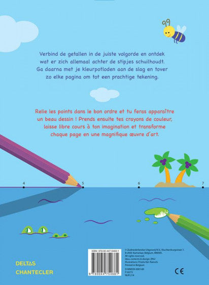 1-2-3 kidsfun tekenboek - tekenen van punt tot punt 70