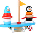 Zuidpool Puzzle Spel en Balancing Rocker