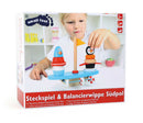 Zuidpool Puzzle Spel en Balancing Rocker