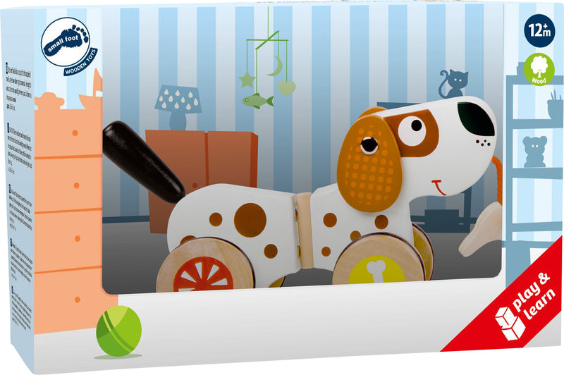 Small Foot - Houten Trekfiguur Hond