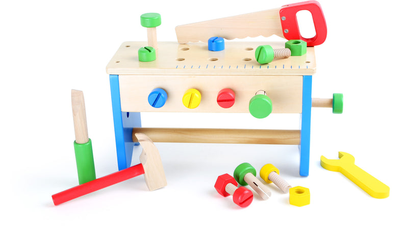 Gereedschapskist en werkbank, 2 in 1