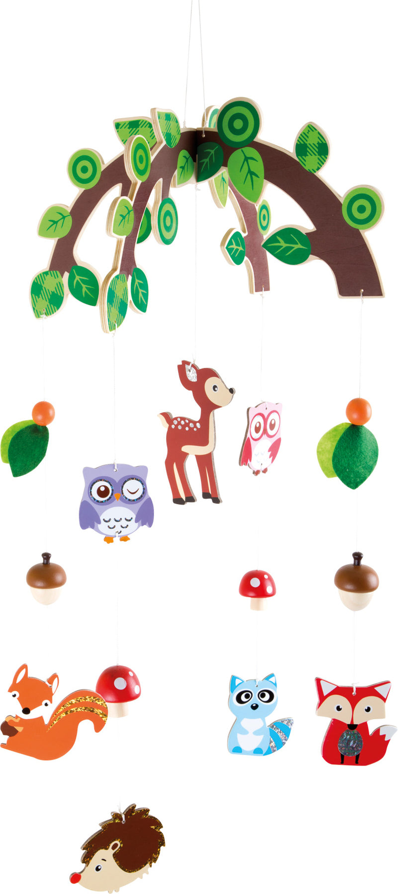 Small Foot - Houten Baby Mobiel Bosdieren