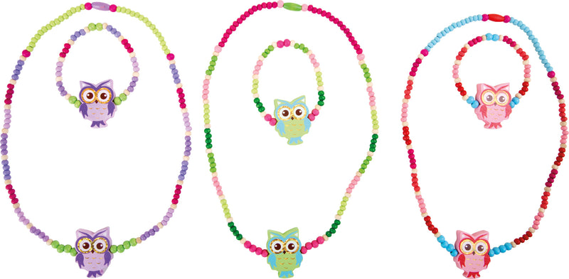 Juwelen met Uilendisplay