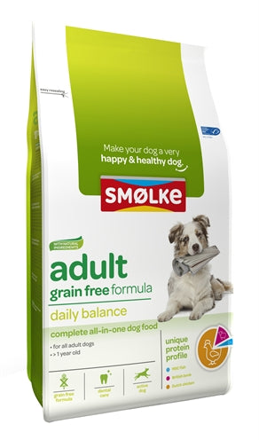 Smolke Hond Adult Graanvrij 12 KG