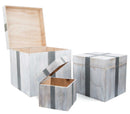 Houten kist geschenk