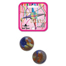 2 Fiesta knikkers 50mm 4054