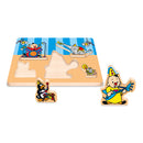 Bumba Houten Puzzel - Voertuigen