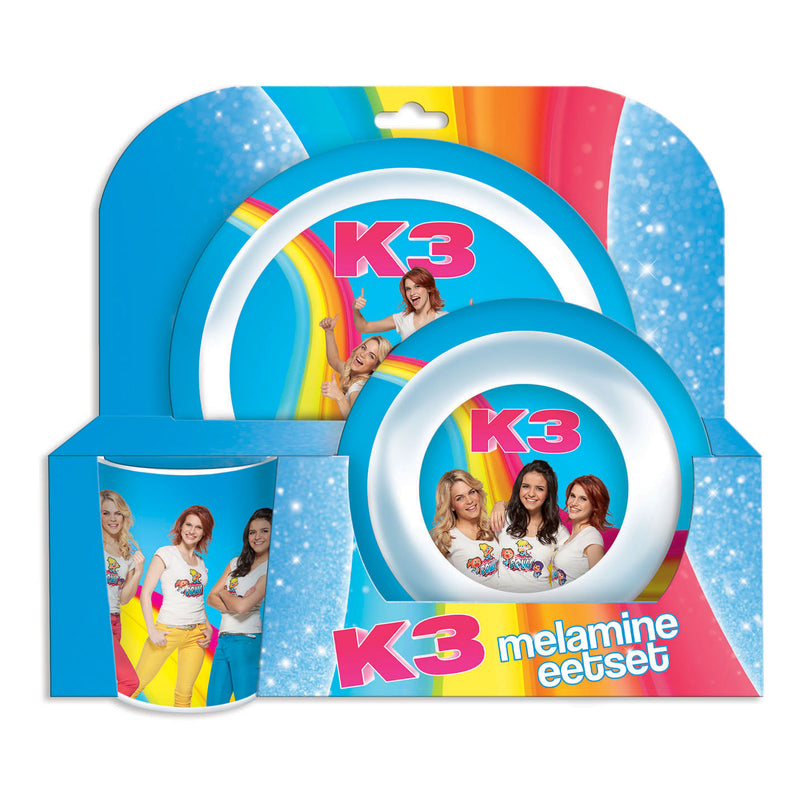 K3 Melamine Eetset