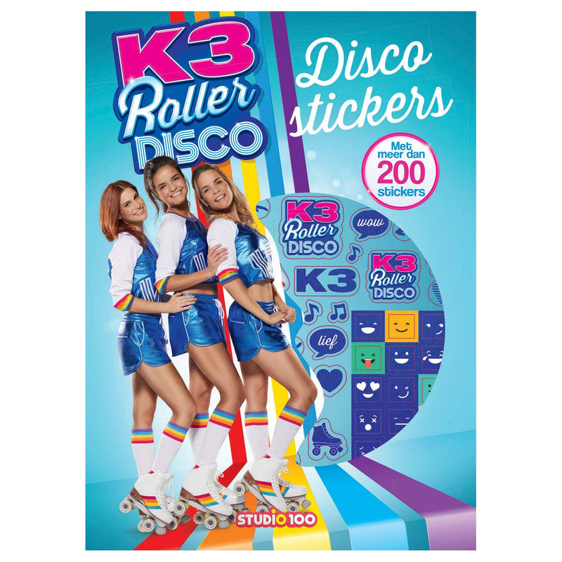 K3 Disco Stickerboek