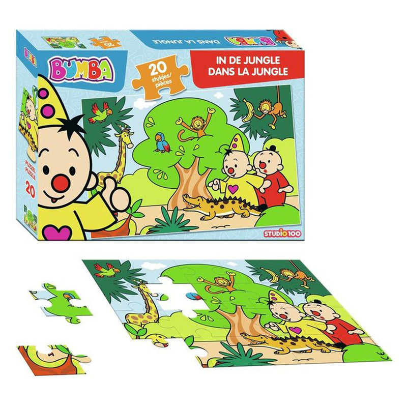 Puzzel Bumba in de jungle - 20 stukjes - Legpuzzel Studio 100 Bumba