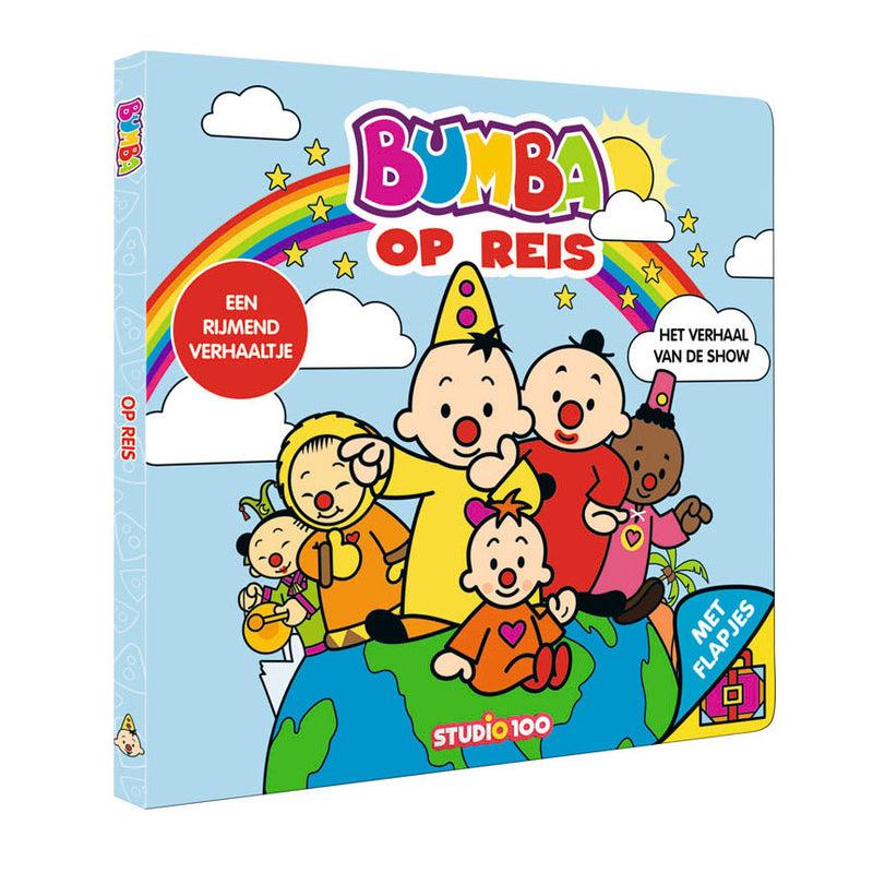 Bumba Kartonboek met Flapjes - Op Reis