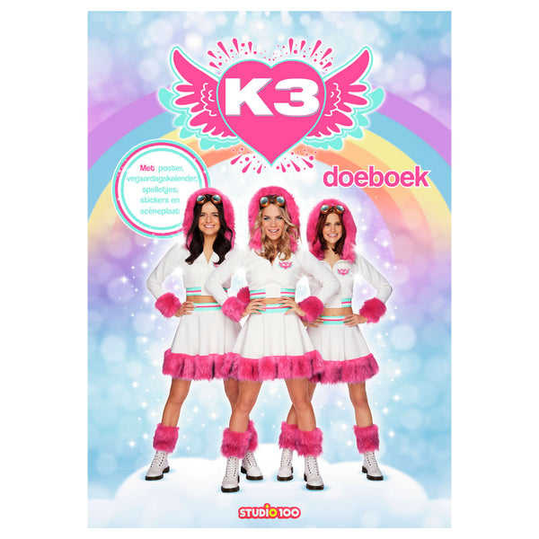 K3 Doeboek Dromen met Sceneplaat